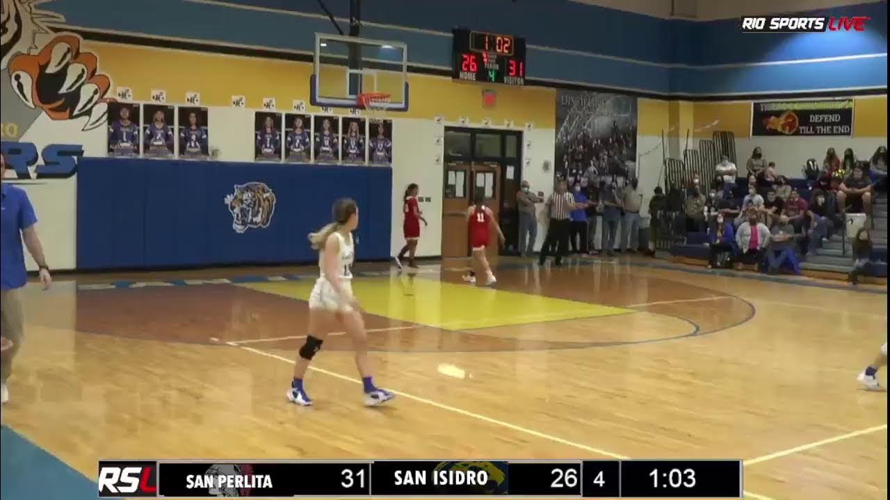 HIGHLIGHTS Girls Basketball San Perlita at San Isidro 2122 YouTube