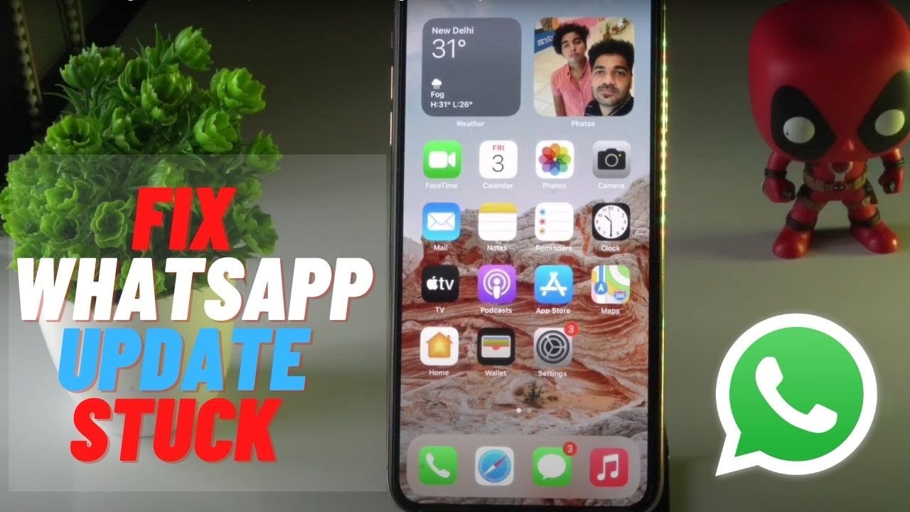 How to Fix Whatsapp Update Got Stuck on Android Device - YouTube