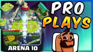 Pro Player SPEEDRUNS Arena 10 in Clash Royale