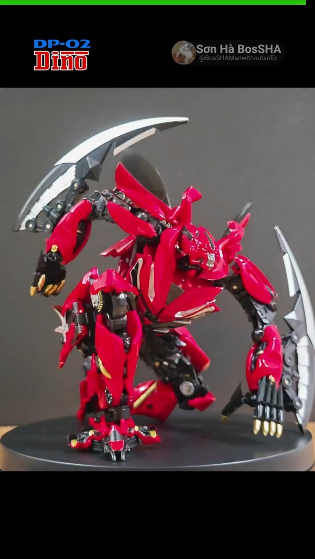 Transform DP-02 Dino (Transformers Dark of the moon) | DP-02 Blade