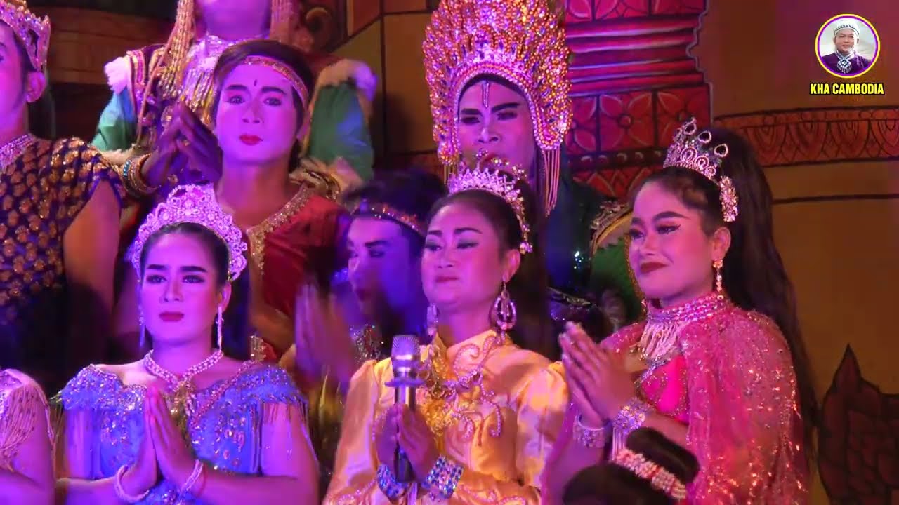 រឿងព្រះនាងផ្តឹលមាស ល្ខោនកំពង់ចាម វគ្គ១ Full HD