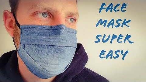 FACE MASK FAST AND EASY / FILTER POCKET