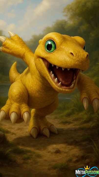 Digimon - Agumon Evolution | デジモン アグモン進化 #digimon #agumon #livingcartoon