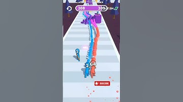 ⚡ Merge Grabber Level 208 Part 15 – Epic Merge & Battle! 🔥🎮 #MergeGrabber #ShortsFeed #Gaming #Viral