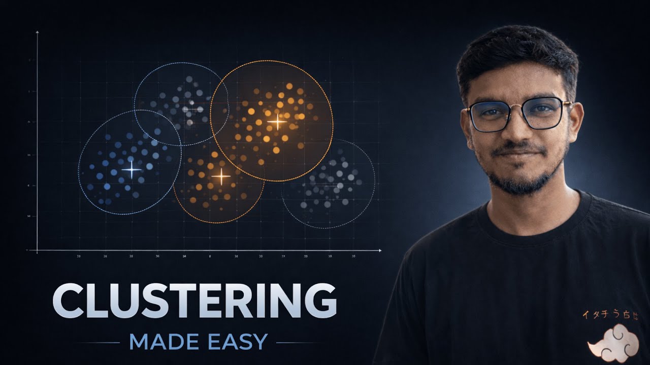 Clustering Models Explained with Intuition (Handwritten) | K-Means, DBSCAN, Hierarchical