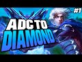 Learn how to properly play the adc role adc to diamond 1