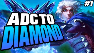 Learn how to PROPERLY play the ADC ROLE! Adc to Diamond #1