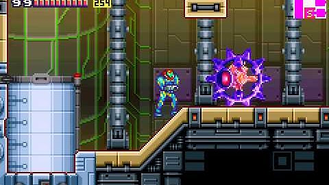 Metroid 4 boss charge beam x