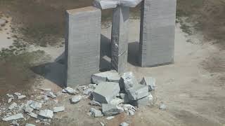 Georgia Guidestones Destroyed By Explosives Wsb-Tv