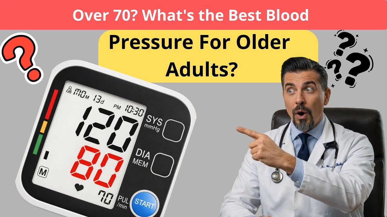 Over 70? What's the Best Blood Pressure For Older Adults? | Senior Health Tips