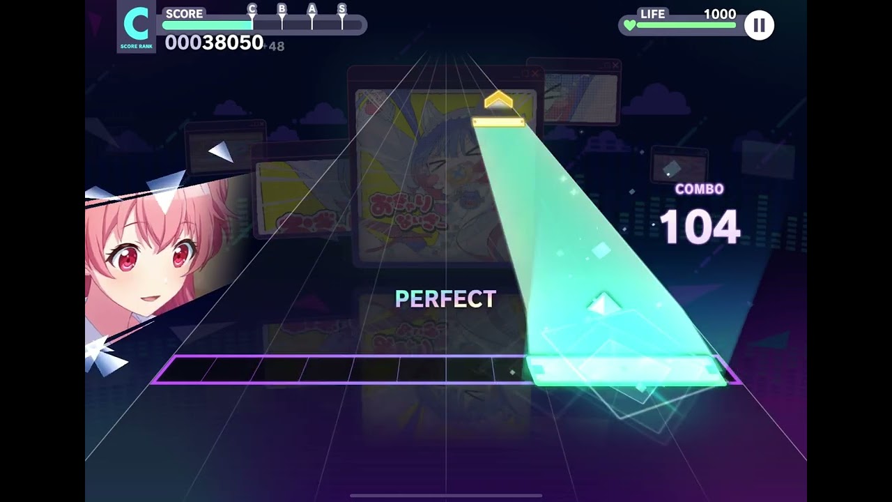playing Ogyarinizer on hatsune miku colorful stage!! :D