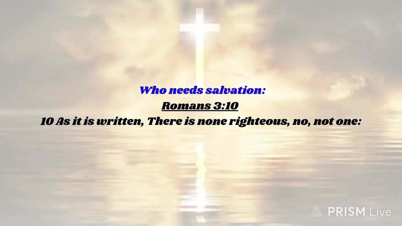 "Biblical Salvation: From The Problem To The Process" 