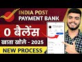India Post Payment Bank Account Opening Online 2025 | IPPB Zero Balance Account Opening Online