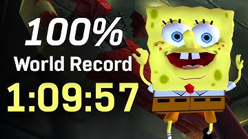 The First 1:09 - SpongeBob SquarePants: Battle for Bikini Bottom 100% Speedrun World Record