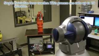 Calibration of an ABB IRB 120 industrial robot with a FARO laser tracker