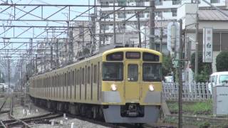 【西武】2000系2095F%急行西武新宿行＠田無('13/08)
