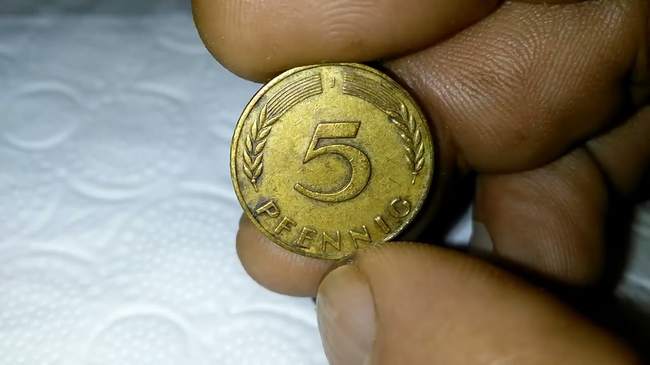 Germany 5 Pfenning 1950 *** Expensive Money Coin Don't sell it ***