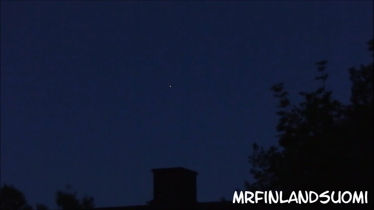ISS Spacestation Passing Over Germany And Seen From Åland 15 July 2024