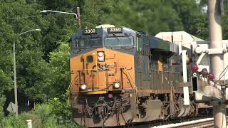 CSX 3360 with RL K5HL leads M910-10 in Lilly, GA 6/10/2026
