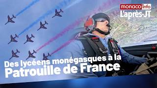 Laprès-Jt Des Lycéens Monégasques À La Patrouille De France