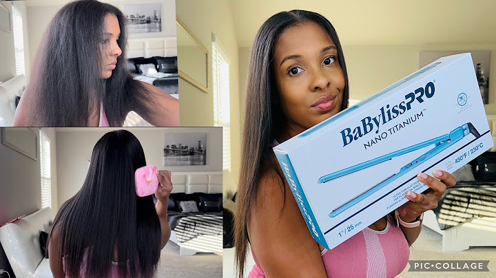 Best babyliss flat iron for natural hair