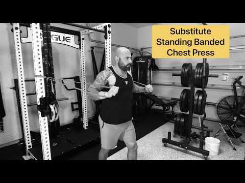 Cable / Band Flat Bench Press