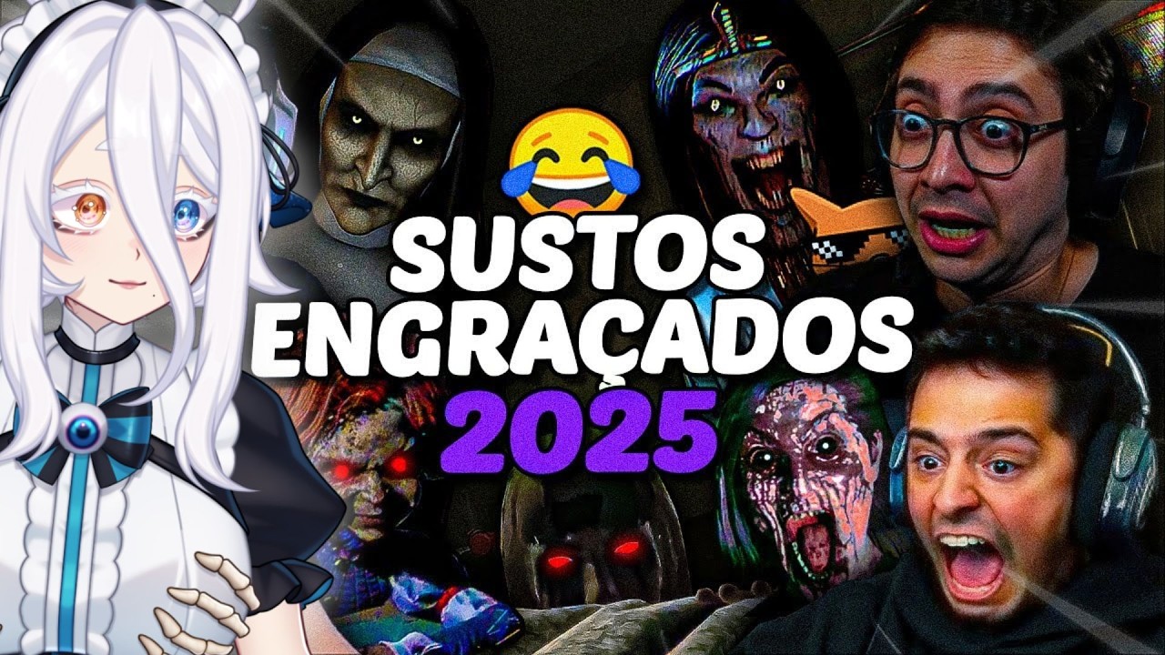 SUSTOS ENGRAÇADOS DAS LIVES 2025 | Mochi Yuki
