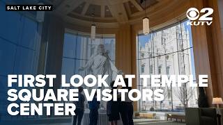 The Church of Jesus Christ of Latter-day Saints offers first look at Temple Square visitors center