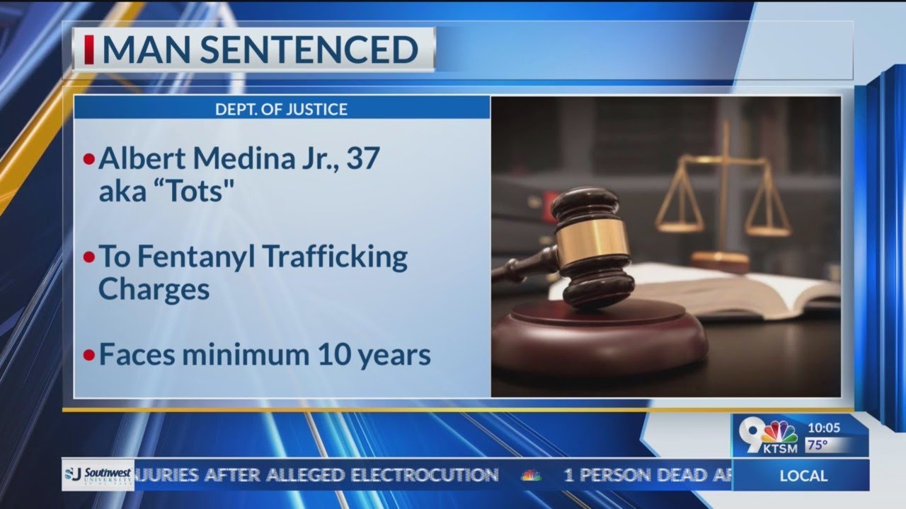 El Paso man pleads guilty to fentanyl trafficking charges