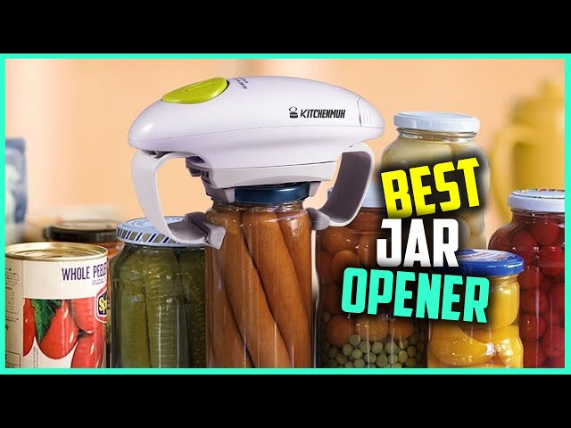 Healthy Seniors Electric Jar Opener for With Arthritis, Weak Or Small