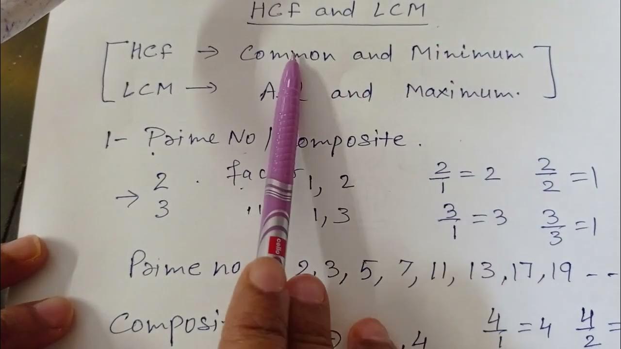 Learn HCF and LCM easily | Making Maths Easy - YouTube