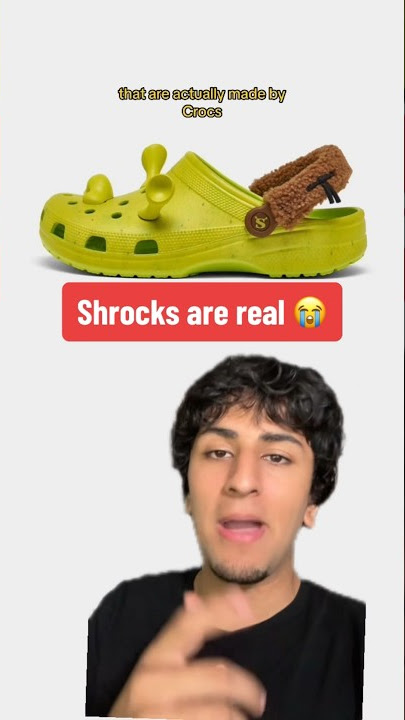 Apaixonado por esse #crocs do Shrek! 💚 #unboxing @Crocs