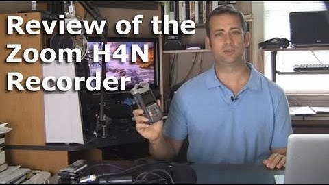 Using the Zoom H4N Recorder for Podcasting