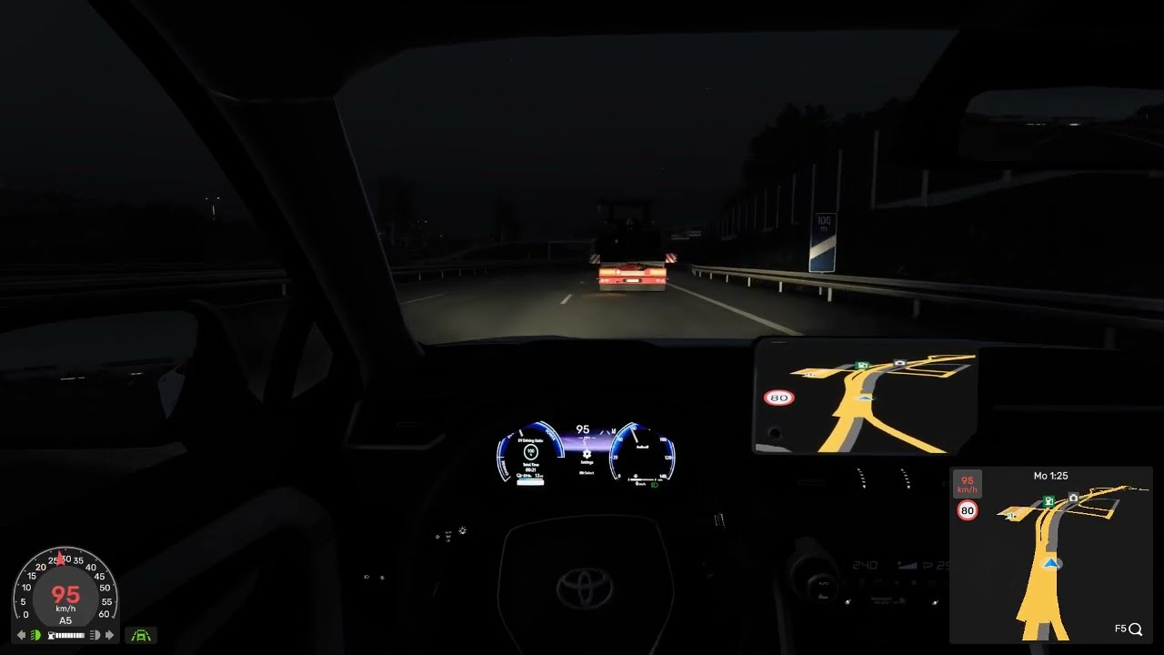 Casual Driving in The Rav 4 in ETS2