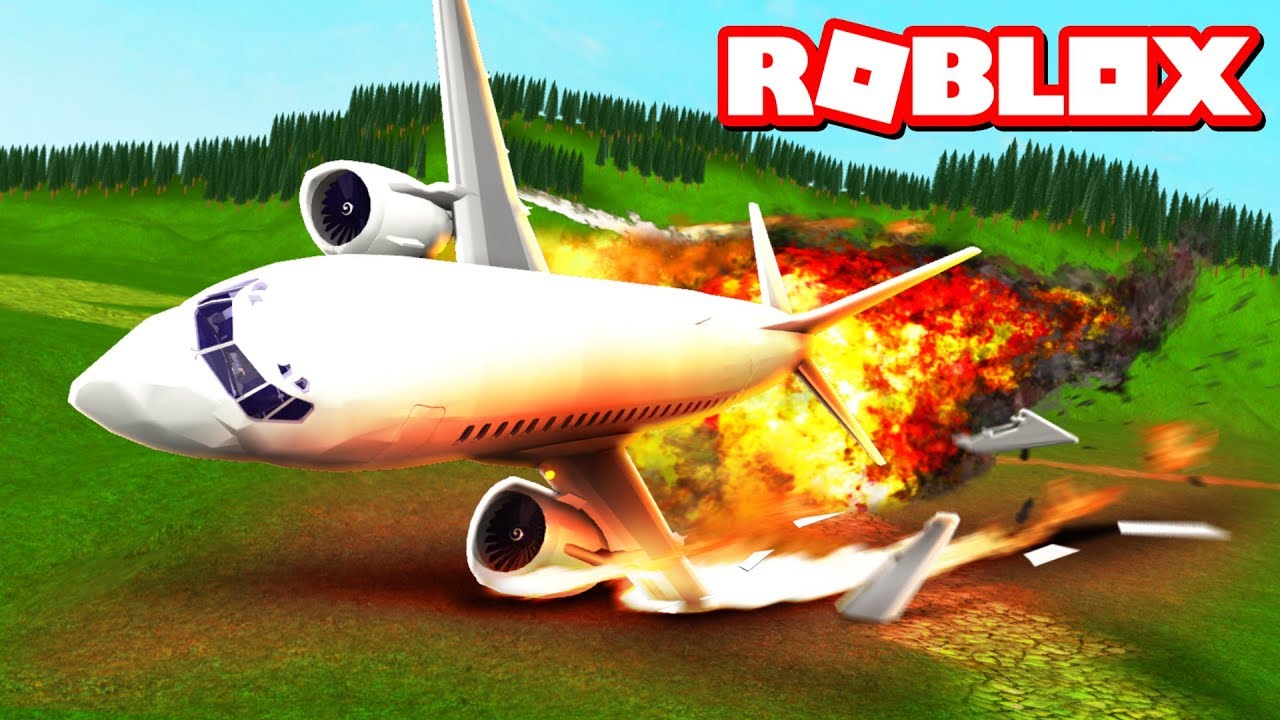 plane crash island roblox