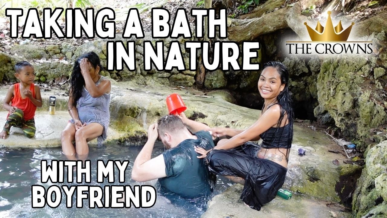 WE TOOK A BATH IN NATURE !!! - YouTube