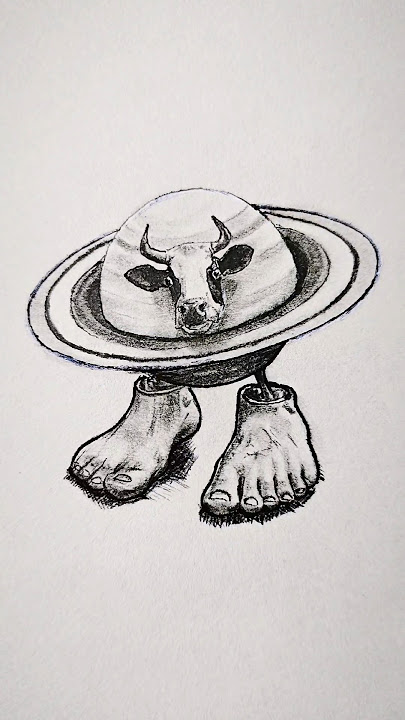 Speed drawing La Vaca Saturno Saturnita 😳 #shorts #sahur #brainrot #memes #drawing