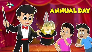 Annual Day | Animated Stories | Gattu's School Function | Moral Stories | PunToon Kids