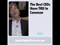 The best ceos have this in common  mark e watson of aquila capital partners