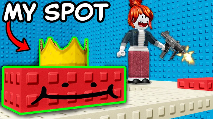 finding IMPOSSIBLE spots in Roblox Hide and Seek Troll Tower...