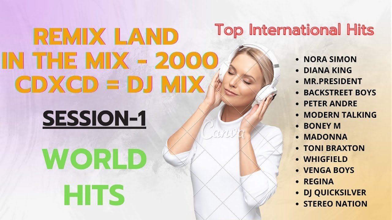 Remix land In The Mix || 31 Ultimate Nonstop 2000 Dj Hits || Dance ...