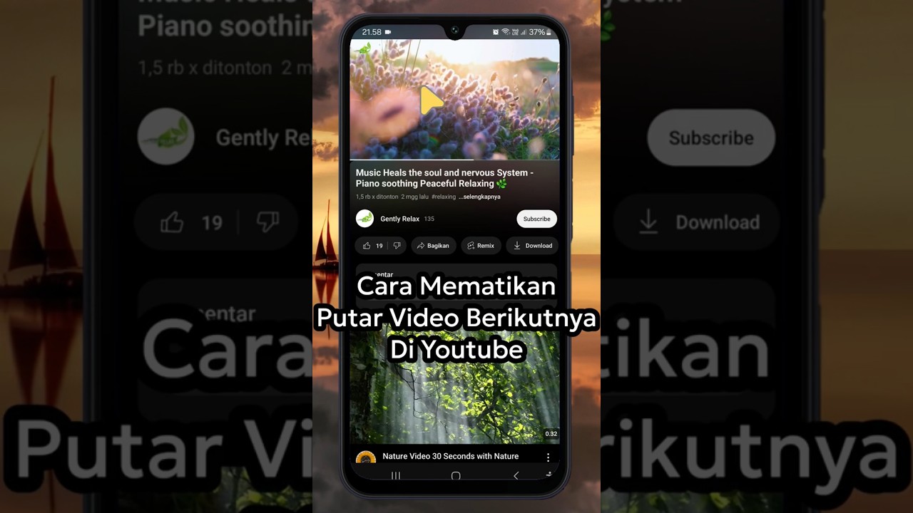 Cara Mematikan Putar Video Berikutnya di Youtube 