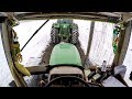 CAB VIEW - John Deere 6320 + 2x HW80 | Cukorrépa szállítás - kis elakadás!