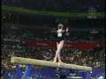 Ekaterina Lobazniouk Olympic 2000 Silver medal Balance Beam Final