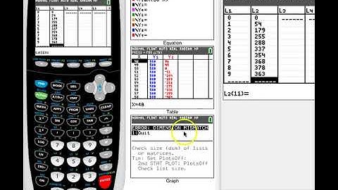 10-3: Quadratic Regression