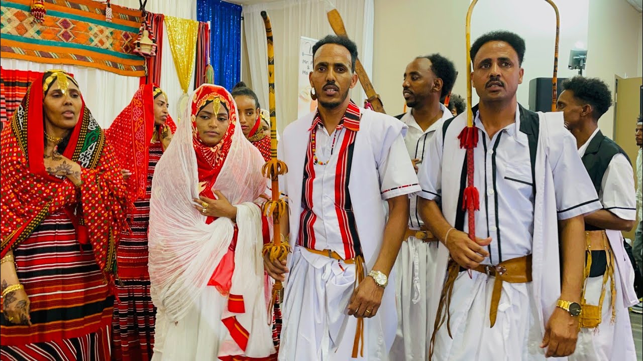 SHANNAR-POULOS & EMUNA ERITREAN BLIN WEDDING BY REZENE ARHA CALGARY 