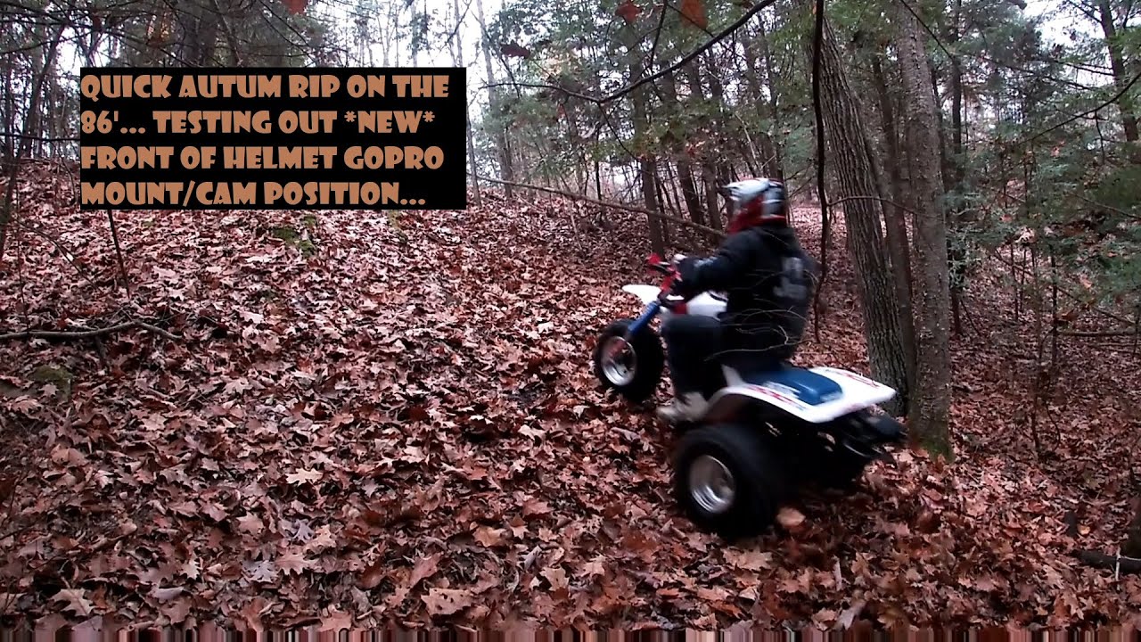 BUSTING OUT THE 86 FOR QUICK FALL RIP!! TESTING NEW HELMET CAM POSITION