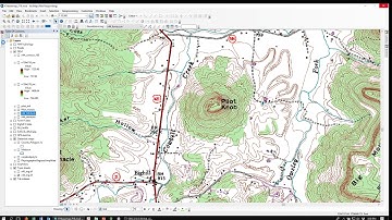 Intro to ArcMap 12 DEM from LiDAR data