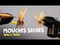 Comment fabriquer une mouche seche de mai  wally wing  montage mouche pour la pche tuto pche