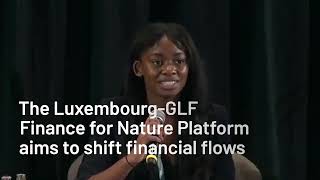 Introducing the Luxembourg–GLF Finance for Nature Platform
